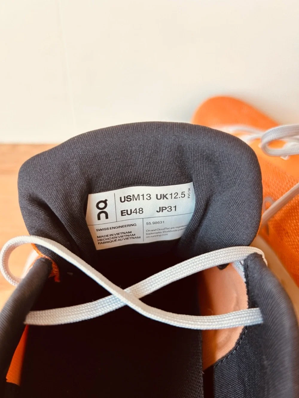 On Running Cloudgo Sneaker Turmeric Aloe size 13 Orange CloudTec OC
